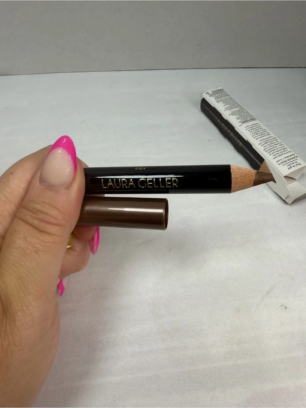 *Laura Geller Powder Pencil Eyeshadow & Liner CHOCOLATE New